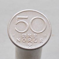 Норвегия 50 оре 1989