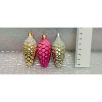 Ёлочные игрушки. Шишечки. 23-19