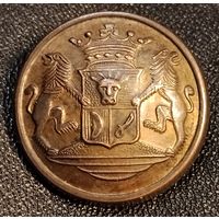 Пуговица Ливрейная. Герб дворянского рода  - Времевых.