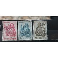 РАСПРОДАЖА ШВЕЙЦАРИЯ 1961г. Гаш.