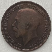 Великобритания 1 пенни 1913 г.
