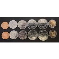 Боливия Набор 6 монет 2010 - 2012 год UNC