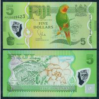 Фиджи 5 долларов 2012 год, UNC