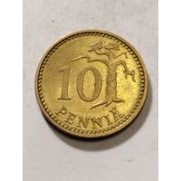 Финляндия 10 пенни 1976
