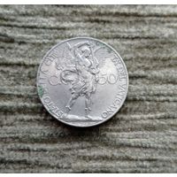 Werty71 Ватикан 50 чентезимо 1934 1933
