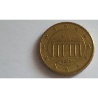 Германия 2002J 10 евроцентов