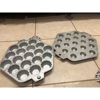 Форма для выпечки Кексница на 19 шт. СССР  30 см.