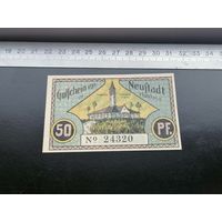 Германия-нотгельд   50 ПФЕННИГОВ Neustadt i. Holstein