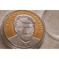 Трамп  Настольная медаль