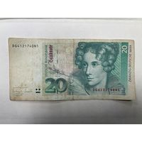 20 марок 1993
