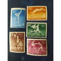 Болгария 1956 Олимпиада. 5 из 6м.