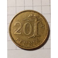 20 пенни Финляндия 1965 год