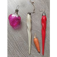 Елочные игрушки. СССР.