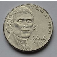 США, 5 центов 2015 г. Р