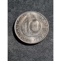 Словения 10 толаров 2001