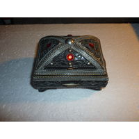 Шкатулка Ларец Металл Филигрань