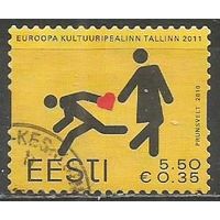 Эстония. Таллин-культурная столица Европы. 2010г. Mi#672.