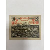 Нотгельд 50 геллеров Зальцбург