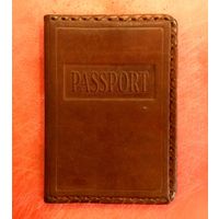 Обложка для Паспорта * Натуральная Кожа * МАКЕЙ * Ручная Работа