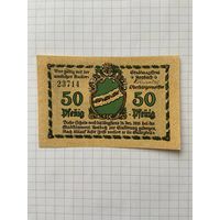 50 пфенигов (нотгельды) г. Германия.-2912