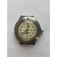 Часы командирские Восток Подводная лодка на ходу