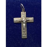 Серебряный крестик , 925 проба .