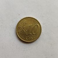 Германия 10 евроцентов 2002 г.