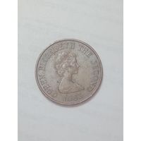 Джерси 1 пенни 1983 года .