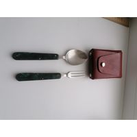 Набор ложка - вилка СССР, Харьков (без ножа)