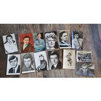 Открытки СССР актеры