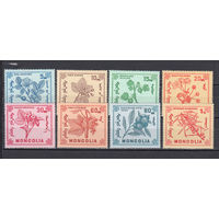 Флора. Лекарственные растения. Монголия. 1968. 8 марок. Michel N 490-497 (4,3 е)