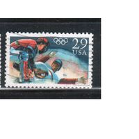 США-1992, (Мих.2212), гаш. , Спорт, ОИ-1992 в Барселоне(одиночка)