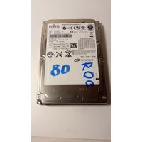 Жёсткий диск винчестер HDD SATA 2,5" 80 гб