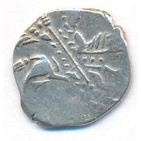 Копейка 1599 г. Борис Федорович Годунов Новгородский денежный двор