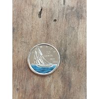 КАНАДА 10 центов 2021 год