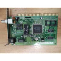 ISA Ethernet-адаптер Коаксиал + Витая пара (10Base-T), 1995 год