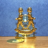 Статуэтка с кристаллами Сваровски Знак зодиака Близнецы