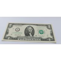 2 доллара США 2017 года,  L 21894500 B из пачки пресс