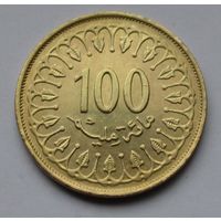 Тунис, 100 миллимов 2013 г.
