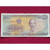 Вьетнам 1000 донг 1988 г.