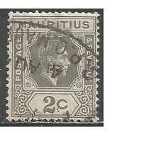 Маврикий. Король Георг VI. 1938г. Mi#203.