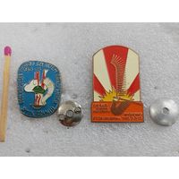 Знаки ПНР. Общевойсковые соревнования ВП. тяжёлые, винт. цена за 1 шт.