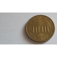Германия 2003А 10 евроцентов