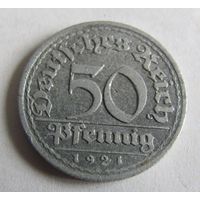 50 пфеннигов 1921F