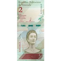 Венесуэла 2 боливара образца 2018 года UNC p101