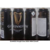 Банка от пива GUINNESS Draught Stout 2025г 440ml (moz07 (moz08