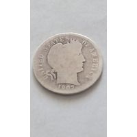 1 дайм 1907 года. США