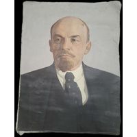 Холст, масло. 80x60 см. Ленин. СССР. Из кабинета руководителя.