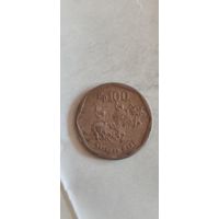 Индонезия 100 рупий 1997