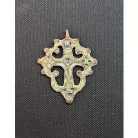 РЕДКИЙ КРИНОКОНЕЧНЫЙ КРЕСТ Новгородского типа R6